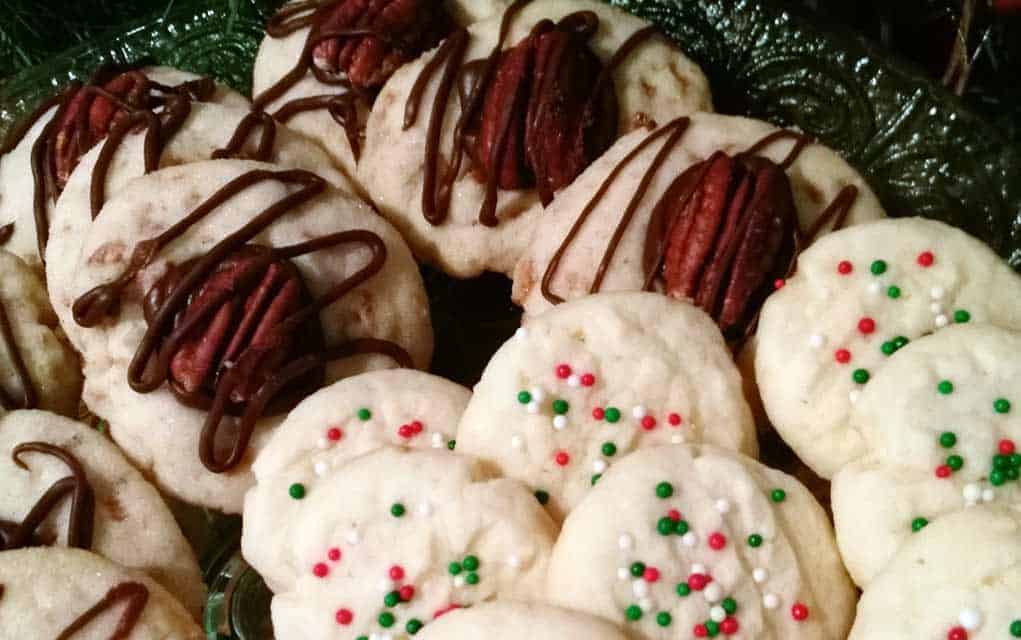                      Cookies and Christmas are just right together                             
                     