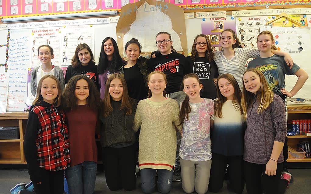 Students at Elmira’s St. Teresa school launch campaign in support of education for girls overseas