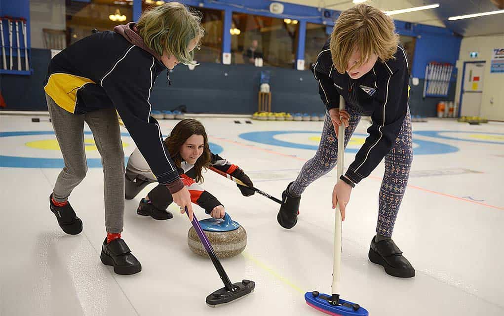 Young prospects invited out to curl up with a good rock