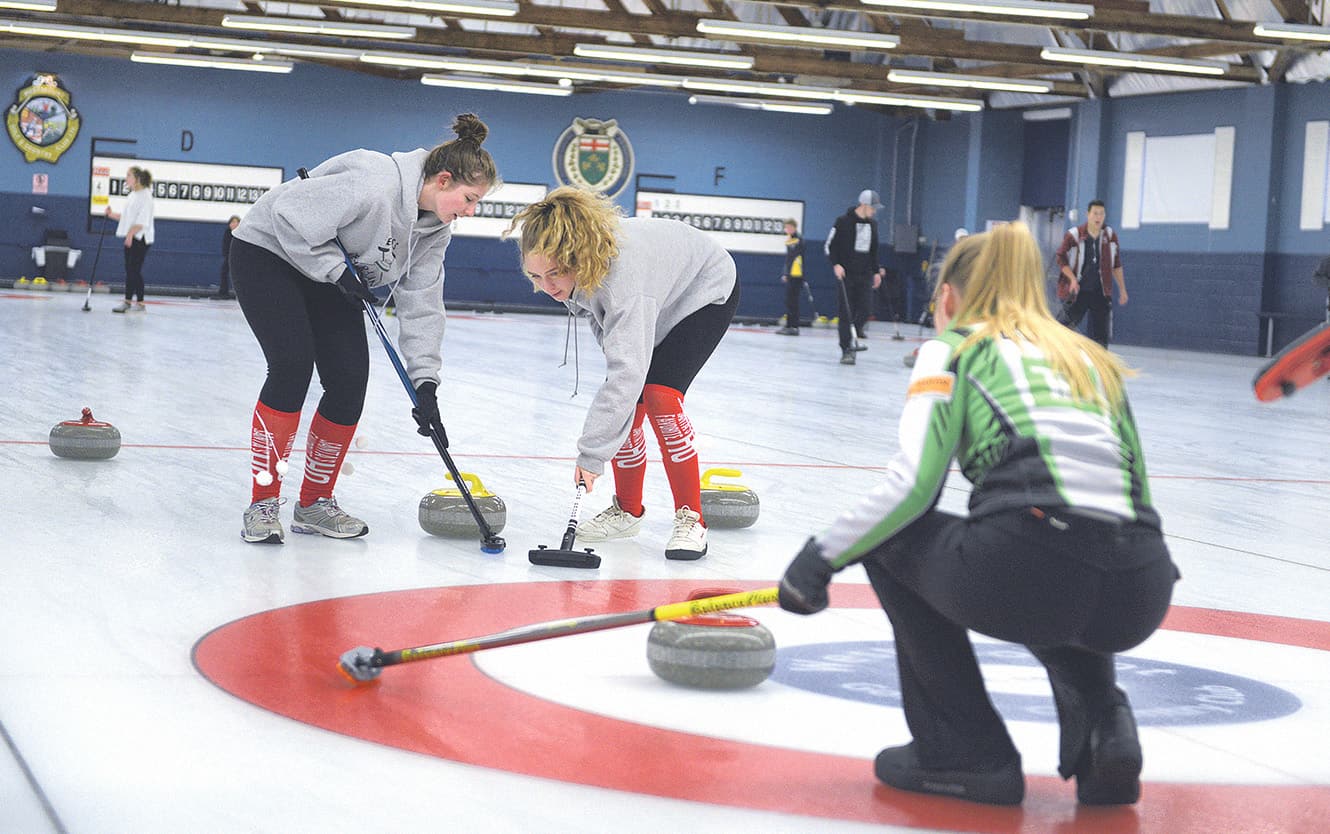                      High school curlers head off to face CWOSSA competition                             
                     