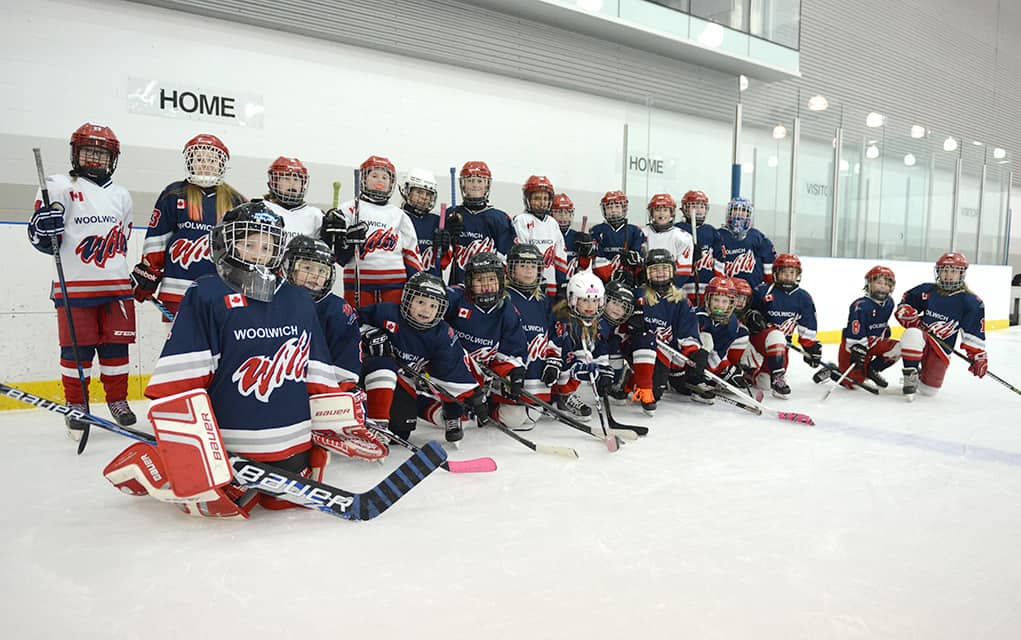 Woolwich Wild invite girls to try their hand at hockey