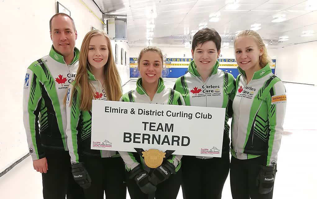 U18 girls curl their way to second-place finish