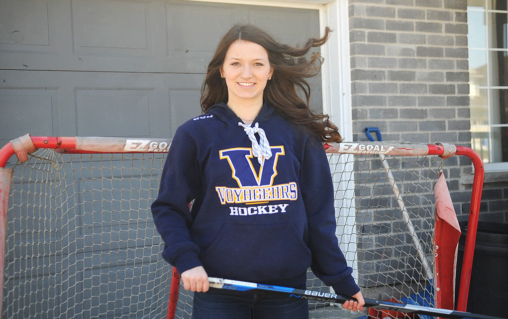                      Elmira woman to join the Laurentian Voyageurs hockey team                             
                     