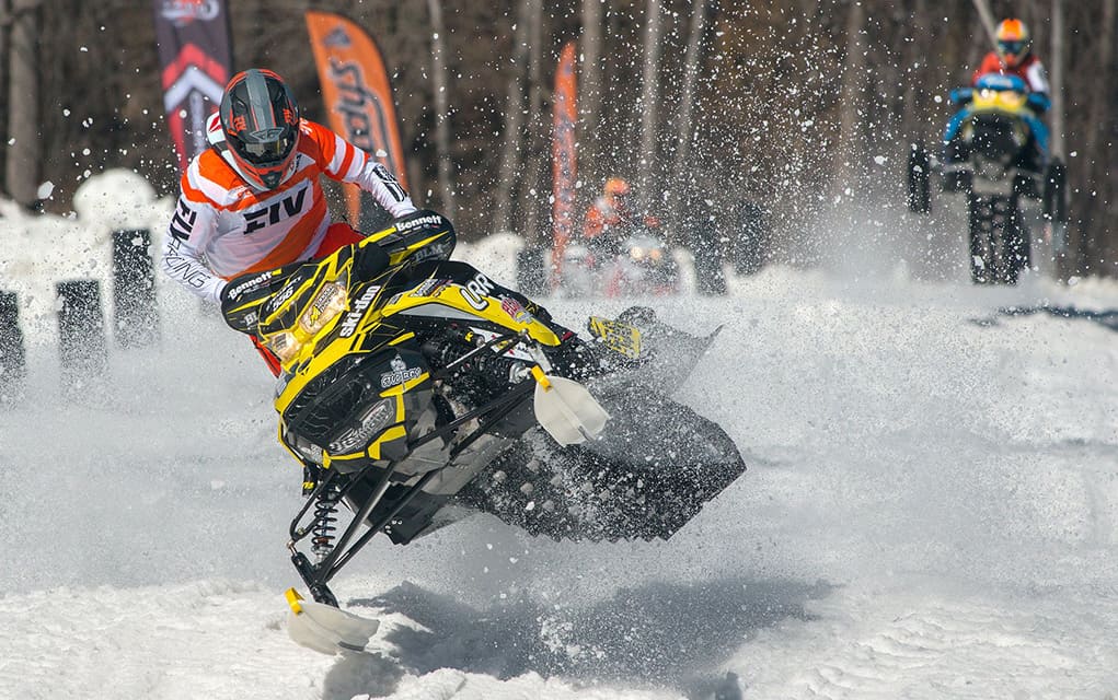 Strong finish to season for local snowcross racer