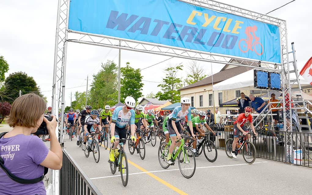 Hundreds of cyclists take to the streets for KW Classic