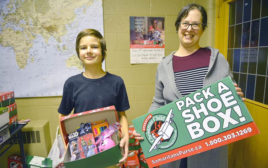 Shopping and gift-giving come early with Operation Christmas Child