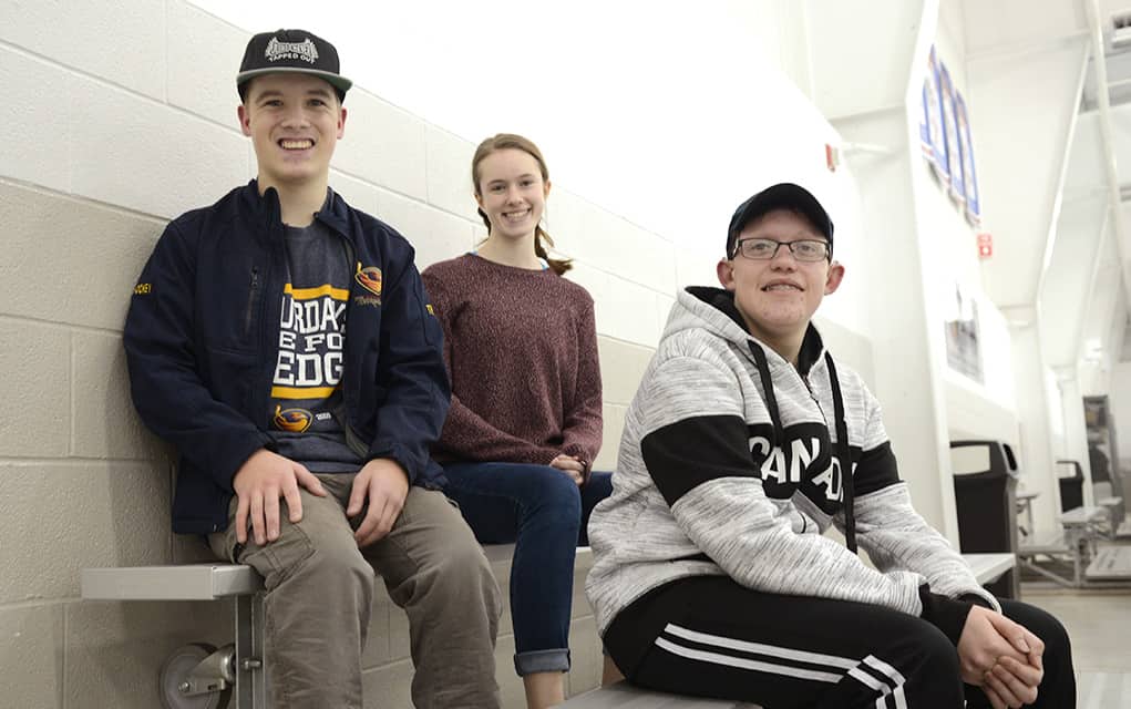                      Trio of local sledge hockey players will take their games to another level                             
                     