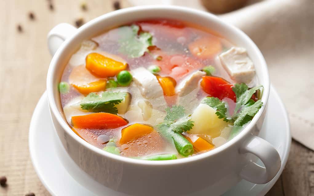                      You can’t go wrong with chicken soup at this time of the year when bugs hit                             
                     