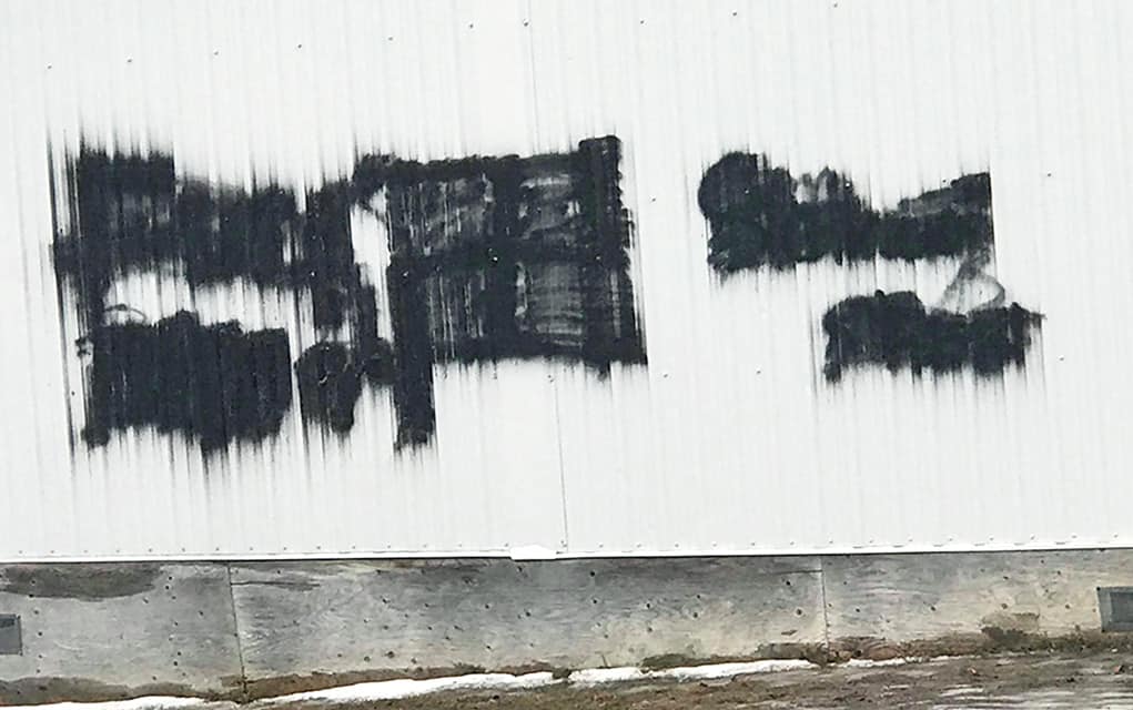                      Police investigating troubling graffiti at Wellesley PS                             
                     