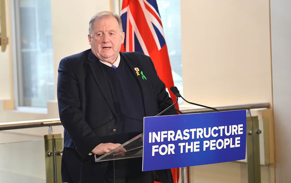 Ontario announces joint  $30-billion infrastructure program