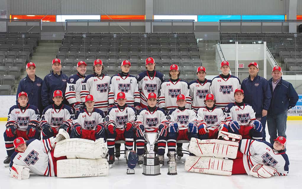 Woolwich minor midget A claims second crown at OMHA championships
