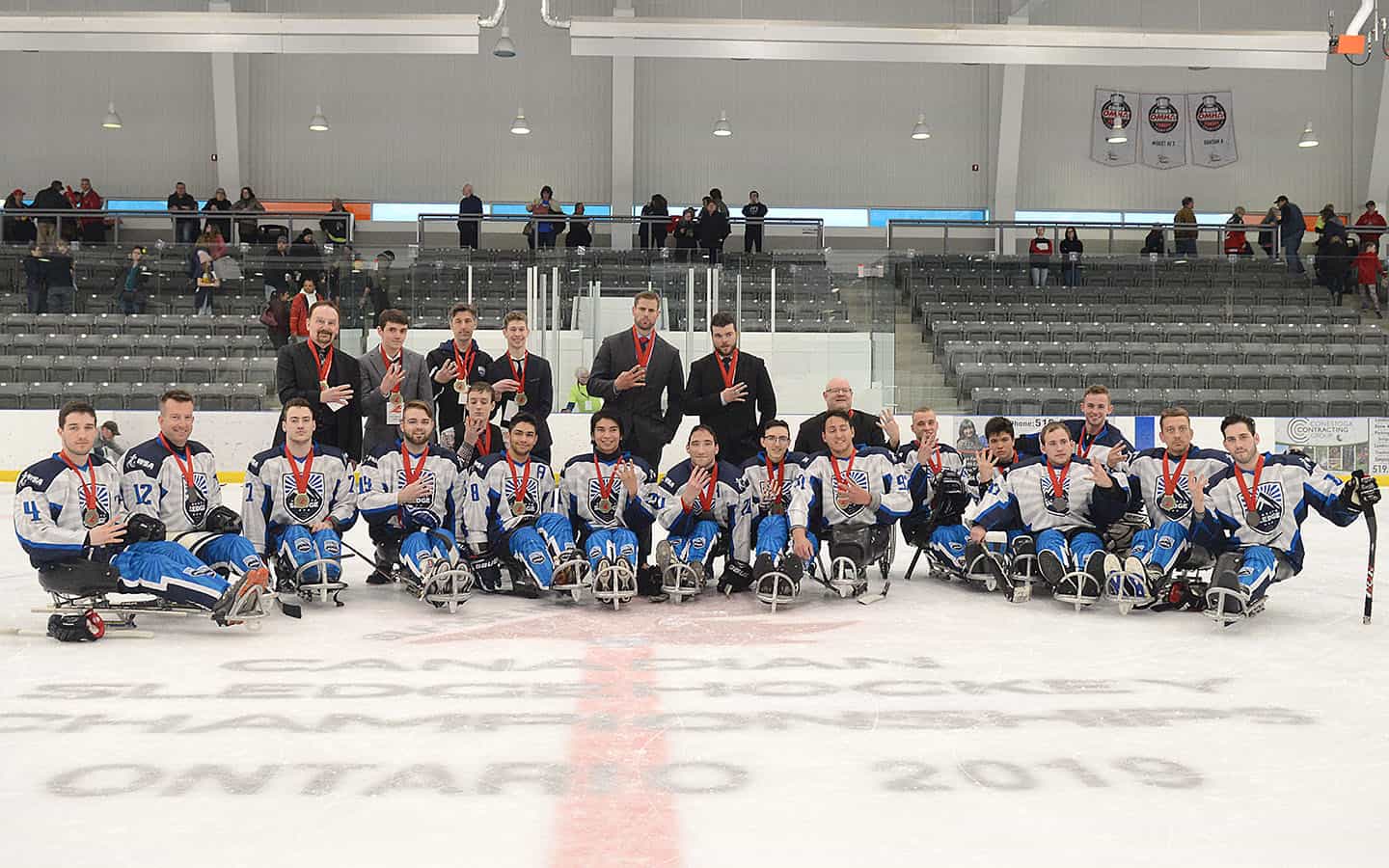 Team Alberta claims sledge hockey gold