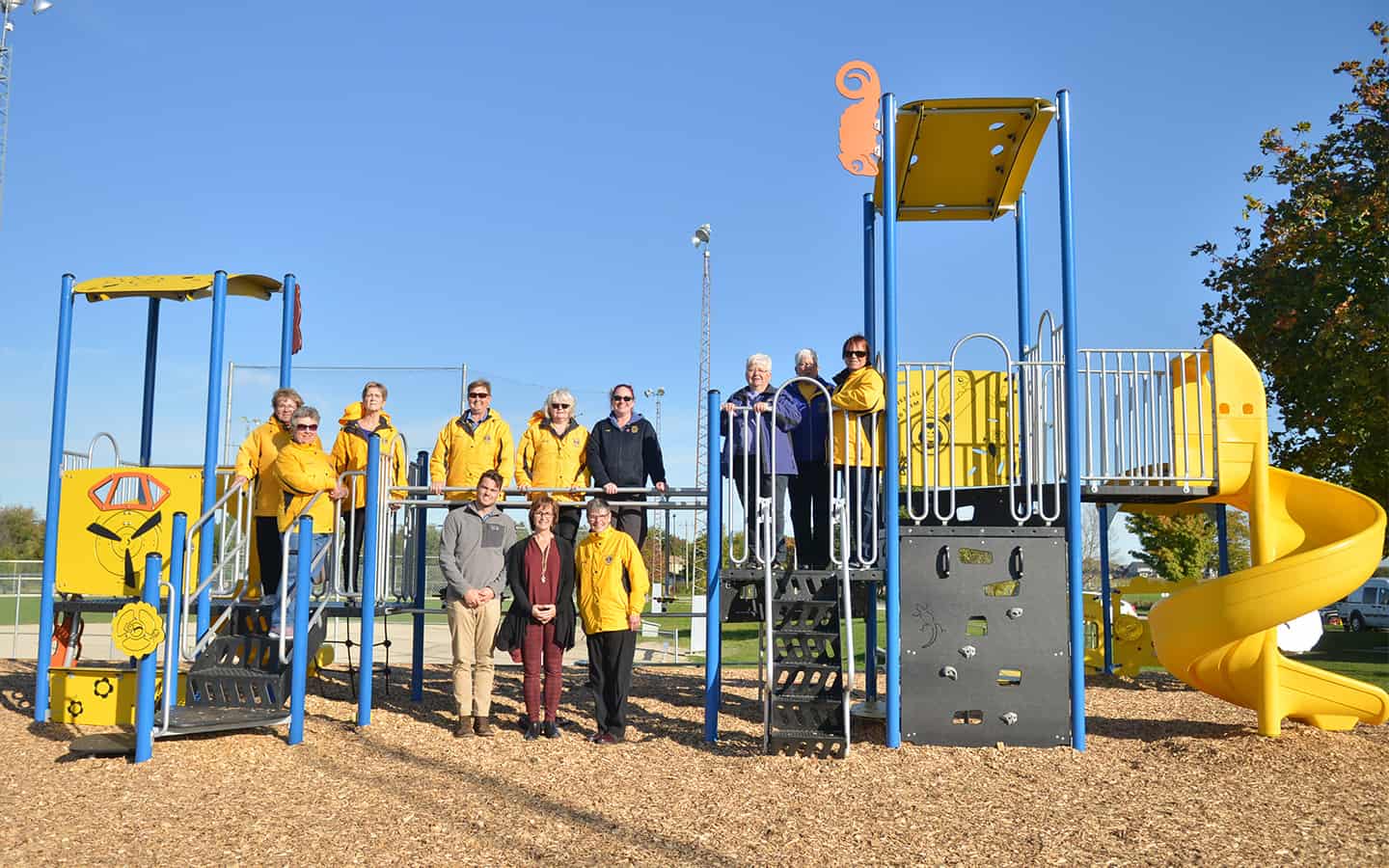                      Woolwich Community Lions Club refresh park equipment                             
                     