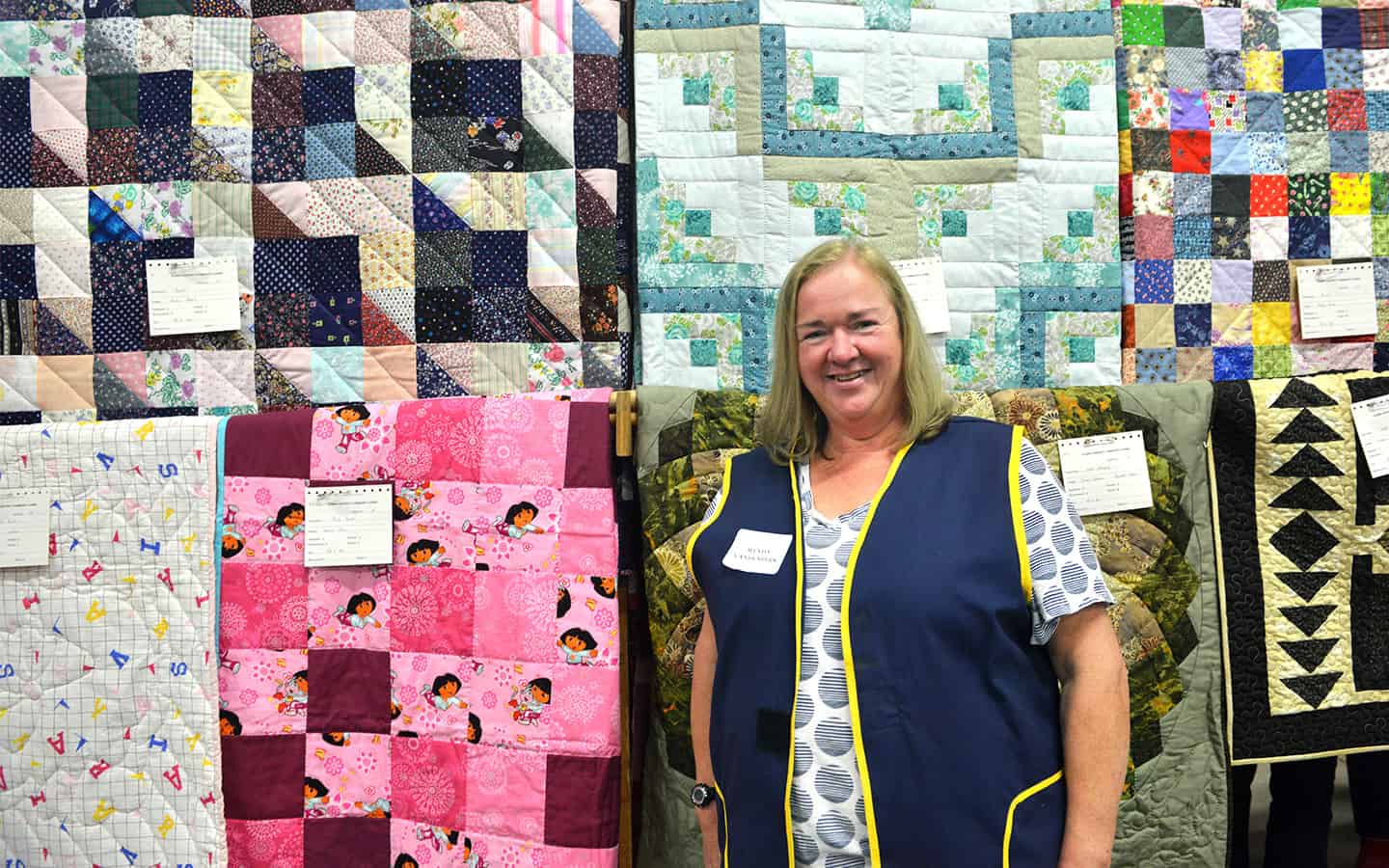 Quilt auction to be wrapped in anti-COVID measures