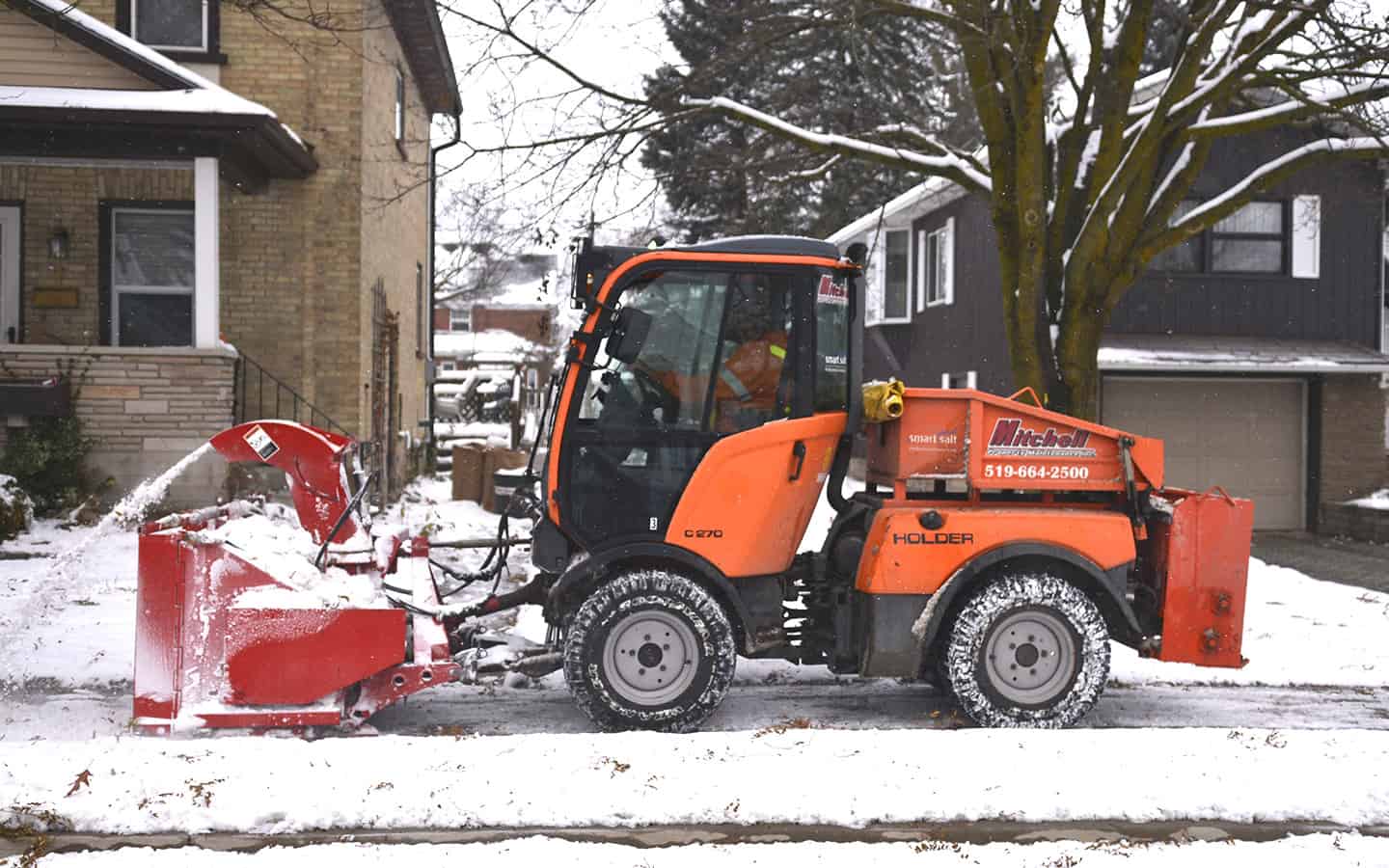 Snow-clearing crews put to an early test in the townships