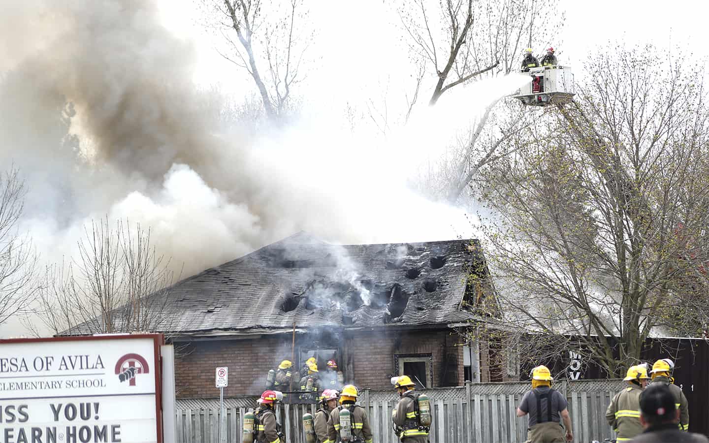 Fire destroys EDCL group home in Elmira