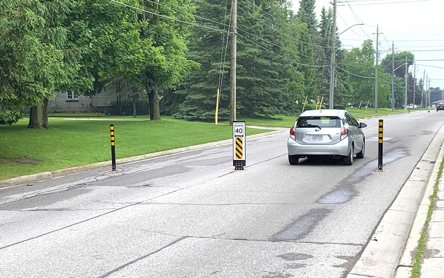                      Theft of bollards may be a comment on Oriole Parkway traffic-calming measures                             
                     