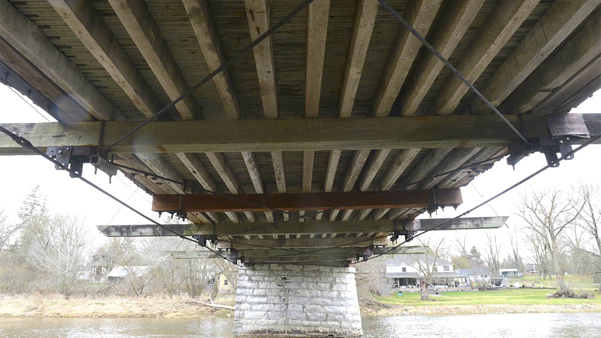 Covered bridge project part of new infrastructure funding