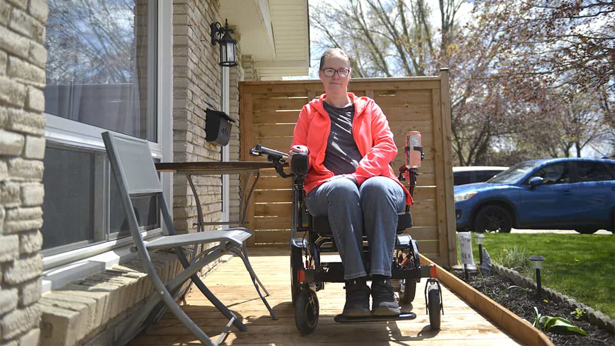 Community rallies around Elmira woman’s bid to live a more accessible life