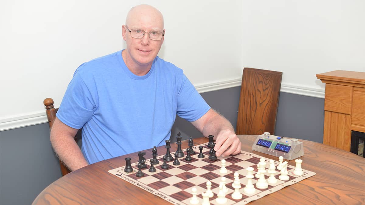                      Looking to return to in-person play, Elmira man organizes chess tournament                             
                     