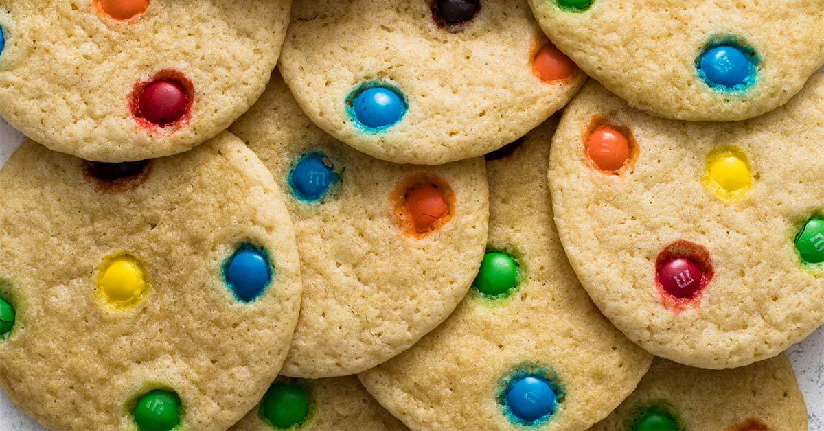 These candy-filled cookies are sweet, chewy and absolutely irresistible