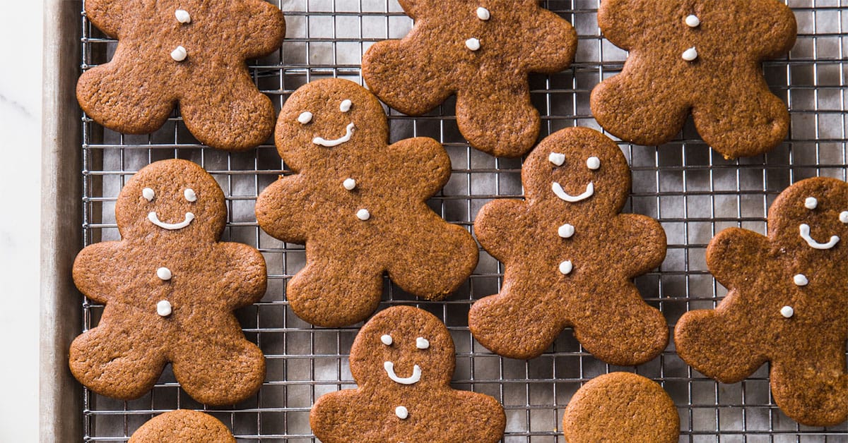 Gingerbread, gingerbread, gingerbread rocks! Especially when the cookies are homemade