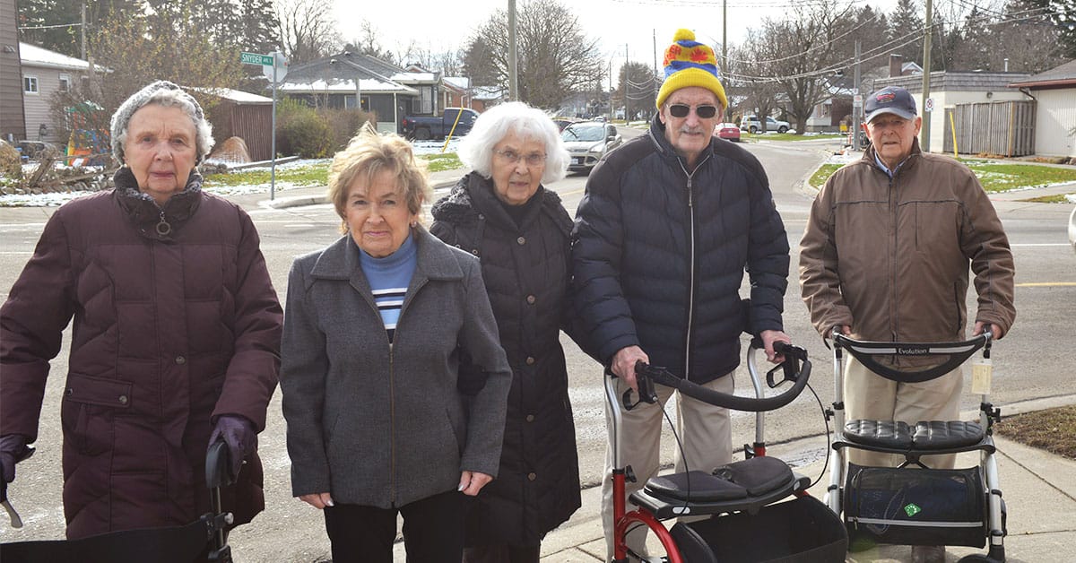 Woolwich backs seniors’ bid for crosswalk at Church St.