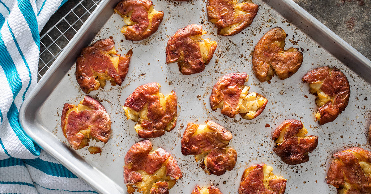Put a more interesting spin on roasted potatoes
