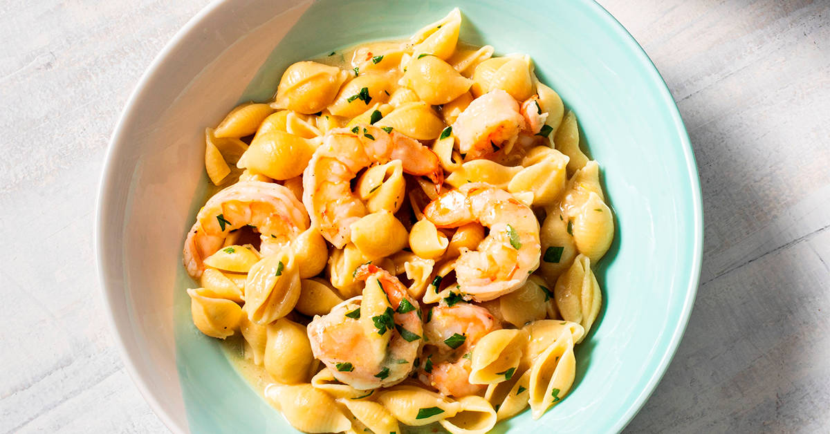 This flavorful pasta dinner is ‘shrimp-ly’ delicious!