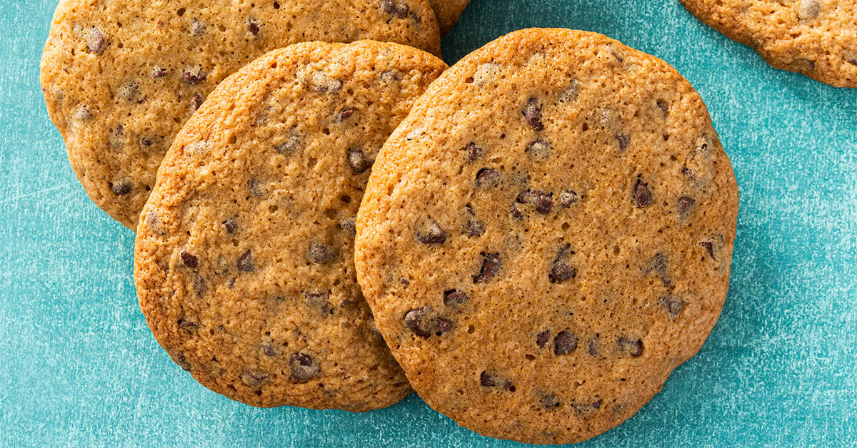 Using just the right ingredients keeps these cookies crisp