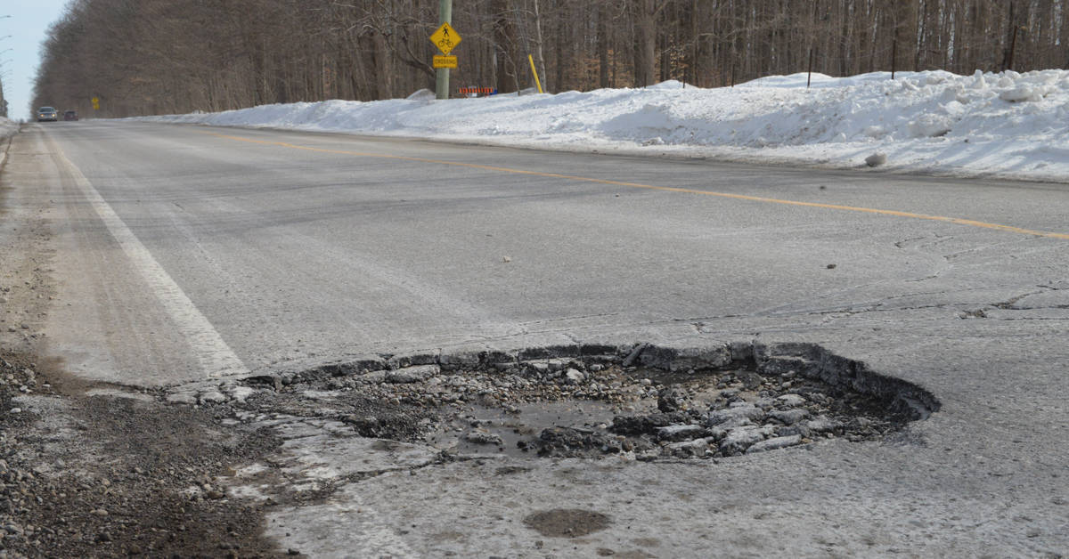 Municipal crews out battling potholes as weather allows shift from snow-clearing