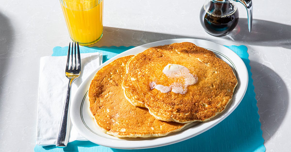 These ultra-fluffy pancakes are a lemony twist on a diner classic