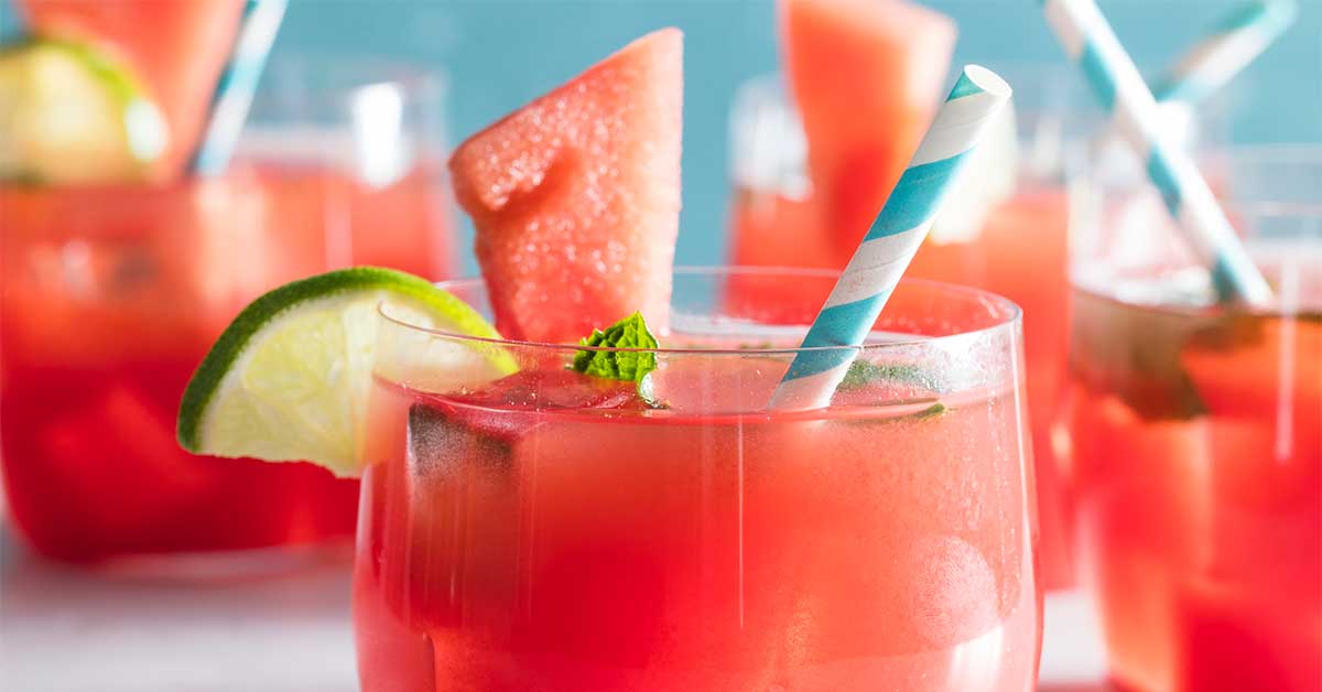 This drink is just the thing to cool you off in the heat of summer