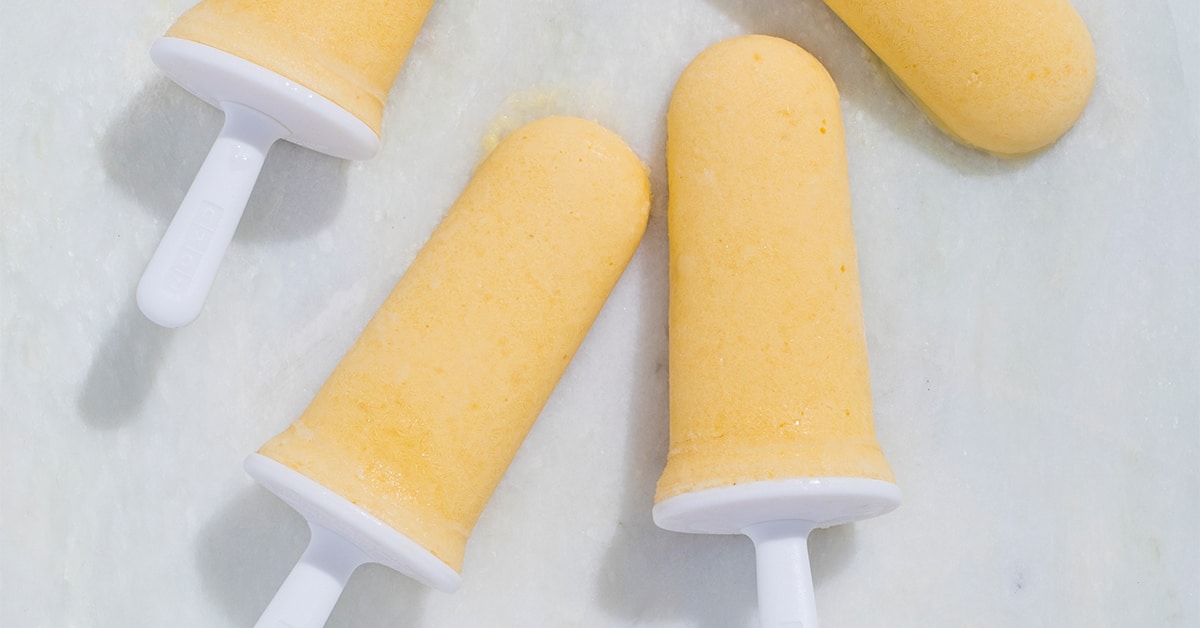                      There’s nothing like a homemade popsicle on a hot summer day                             
                     