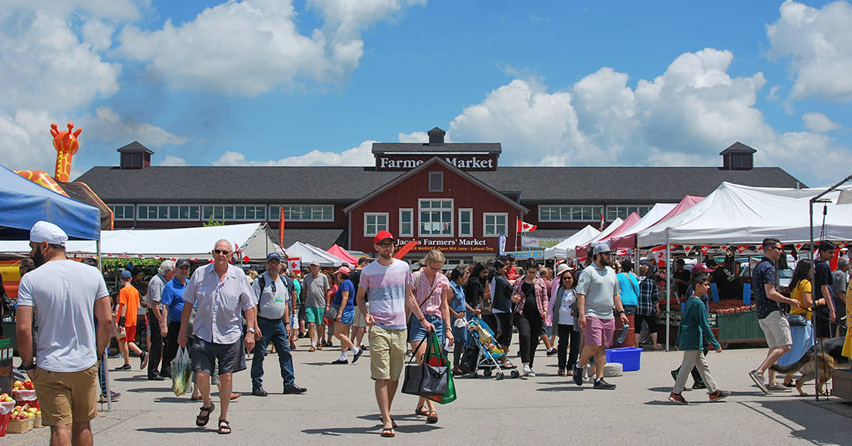                      A new kind of strawberry social at the farmers’ market                             
                     