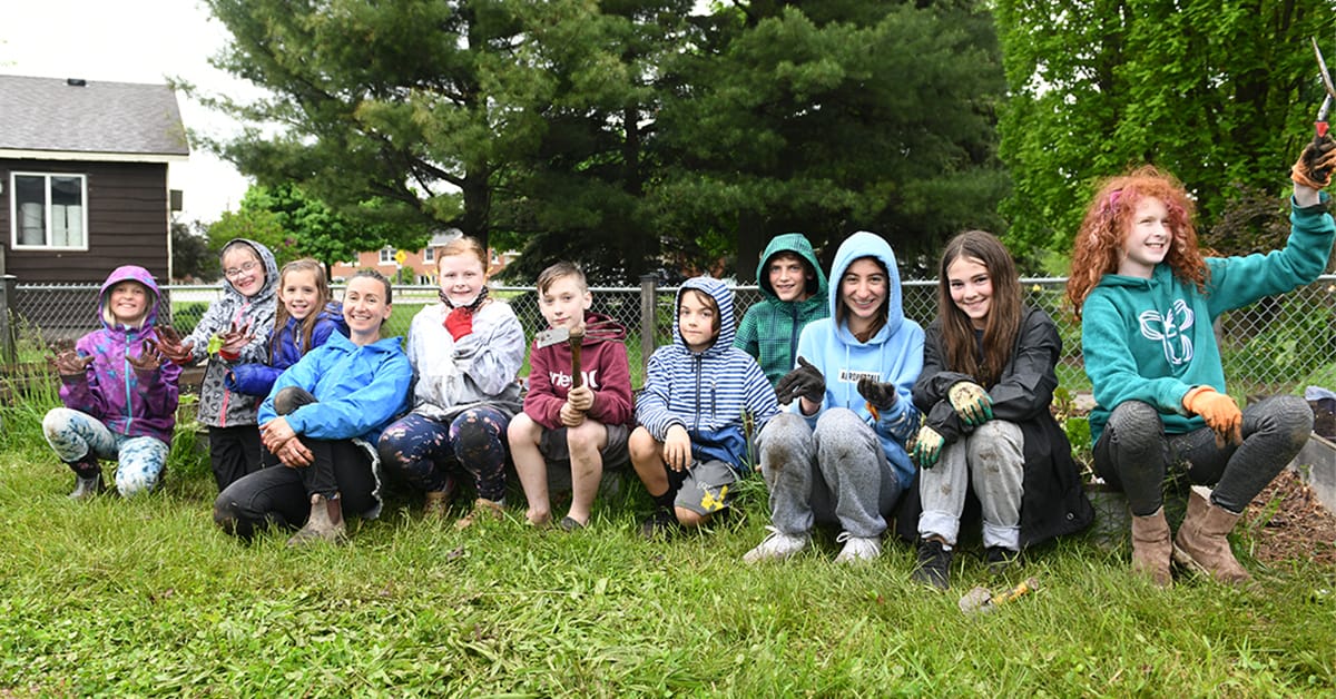                      The Junior Garden Club is back on the grow after the pandemic                             
                     