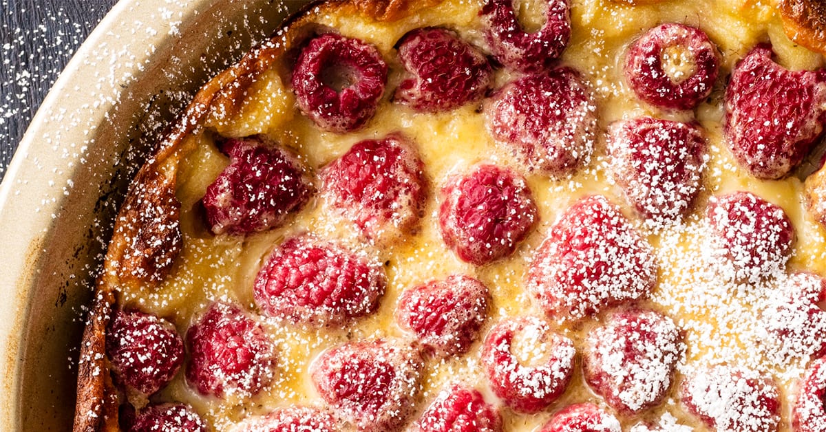                      This dessert is part pancake, part custard, and ALL delicious!                             
                     