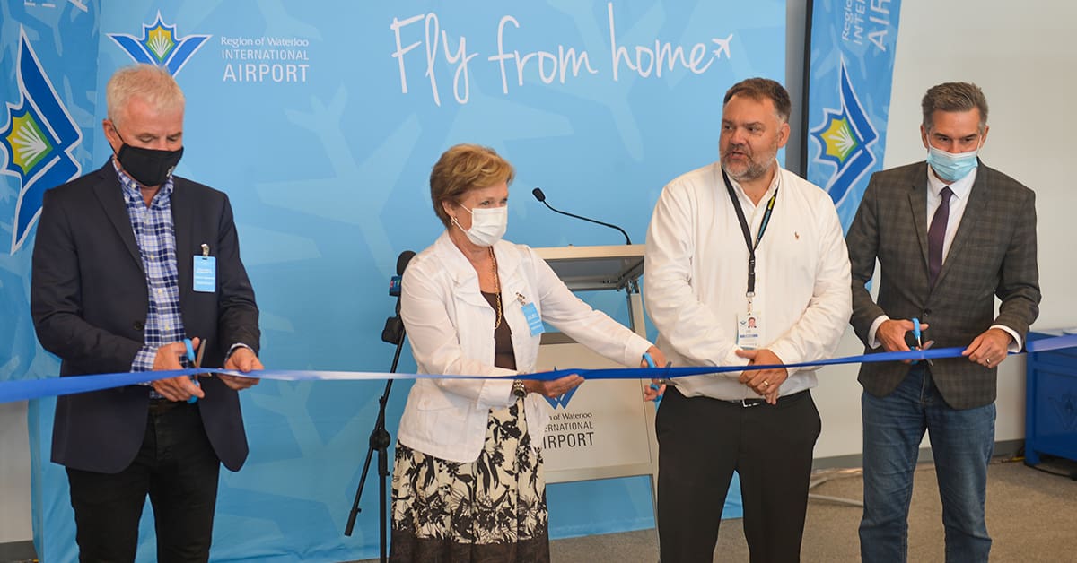 Airport makes it official with opening of latest terminal expansion