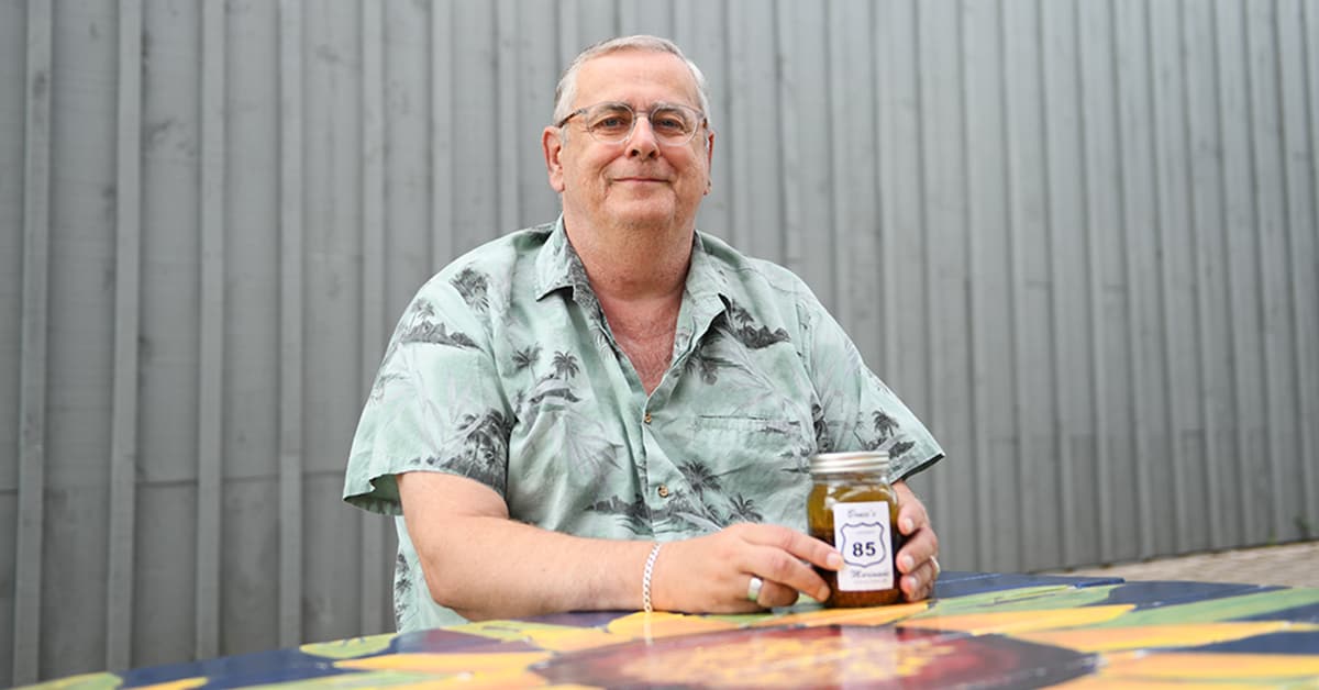                      His marinade in demand, local man opts to make a cottage industry of it                             
                     