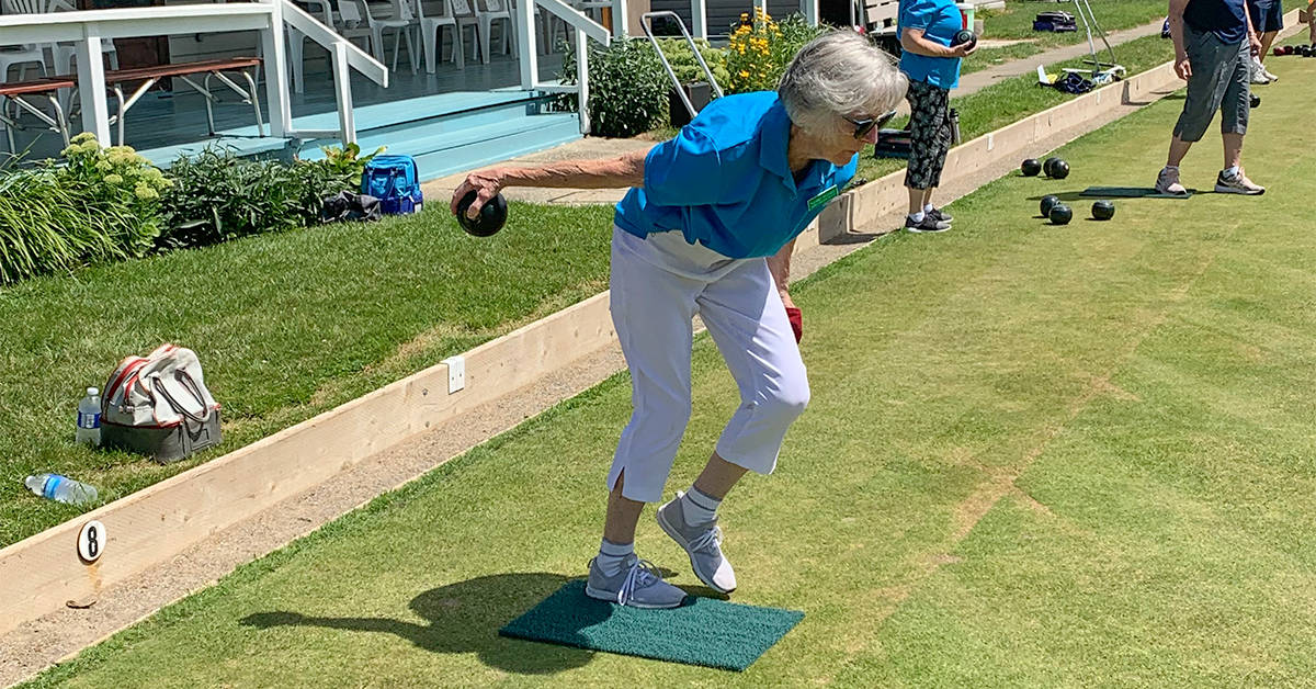 It’s back to it for the Elmira Lawn Bowling Club