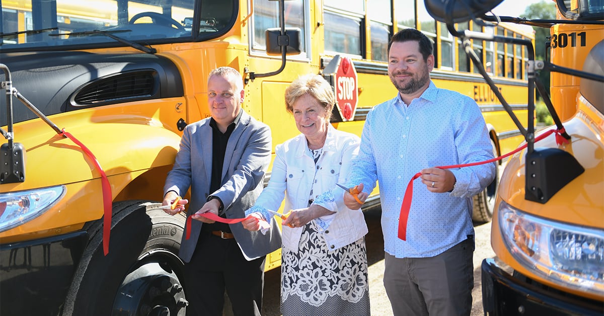 School buses roll out with new lamps