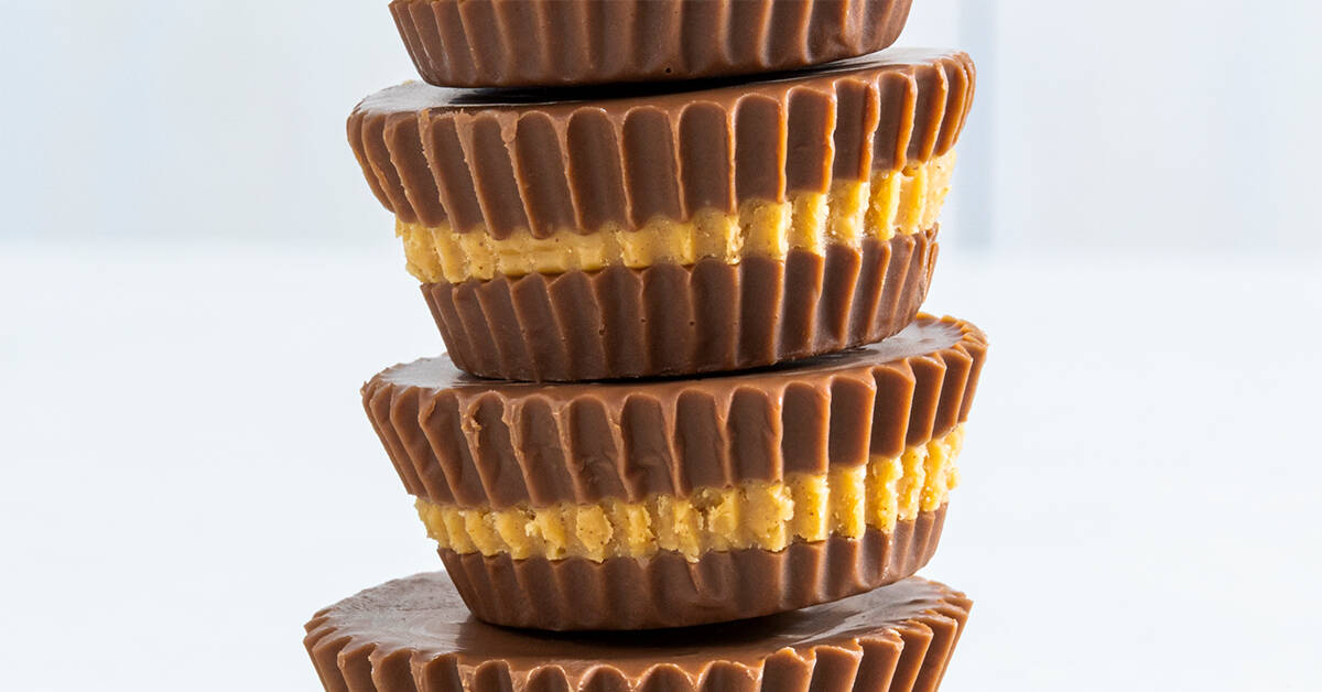 DIY peanut butter cups are easy, kid-friendly