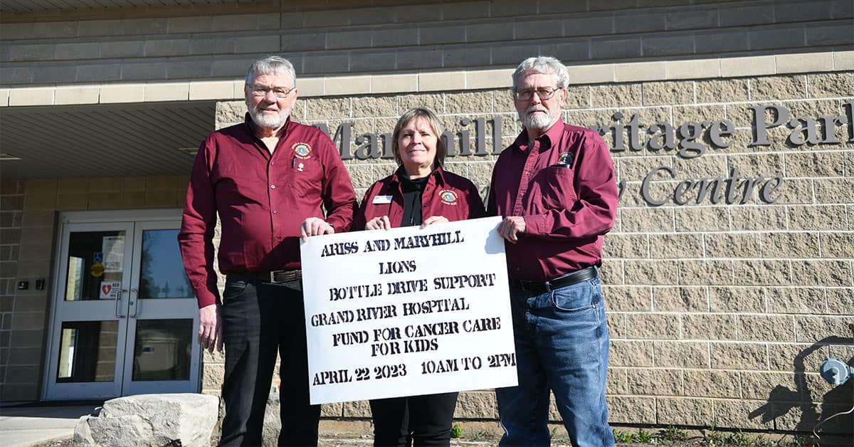 Bottle drive in support of cancer centre